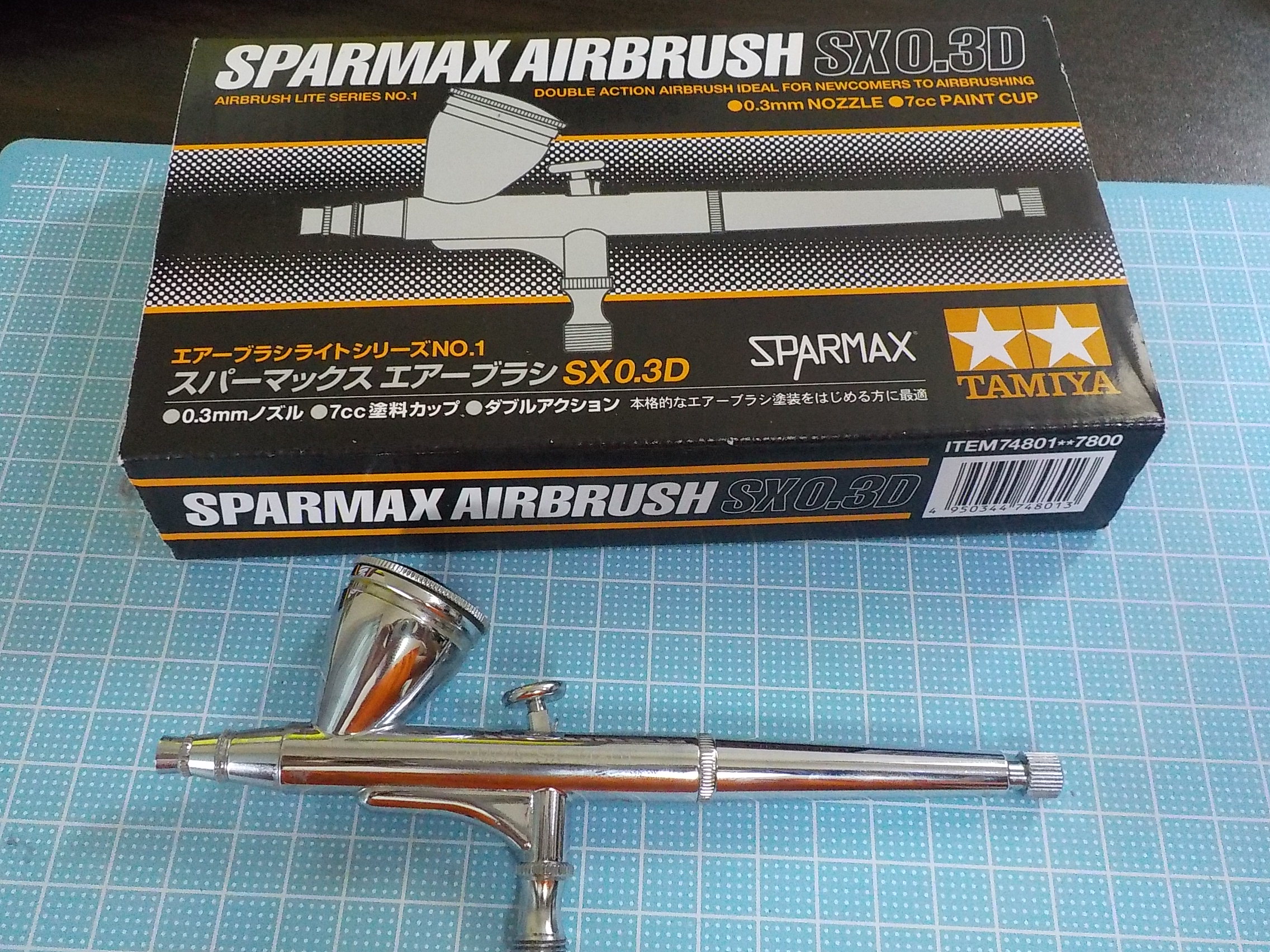 タミヤ エアーブラシ SPARMAX製エアーブラシ74801エ… - 模型製作用品