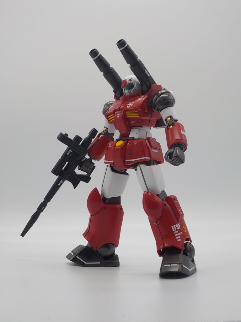 HGUC ガンキャノン（リバイブ版） 全塗装完成品 1/144 ガンプラ - 模型 