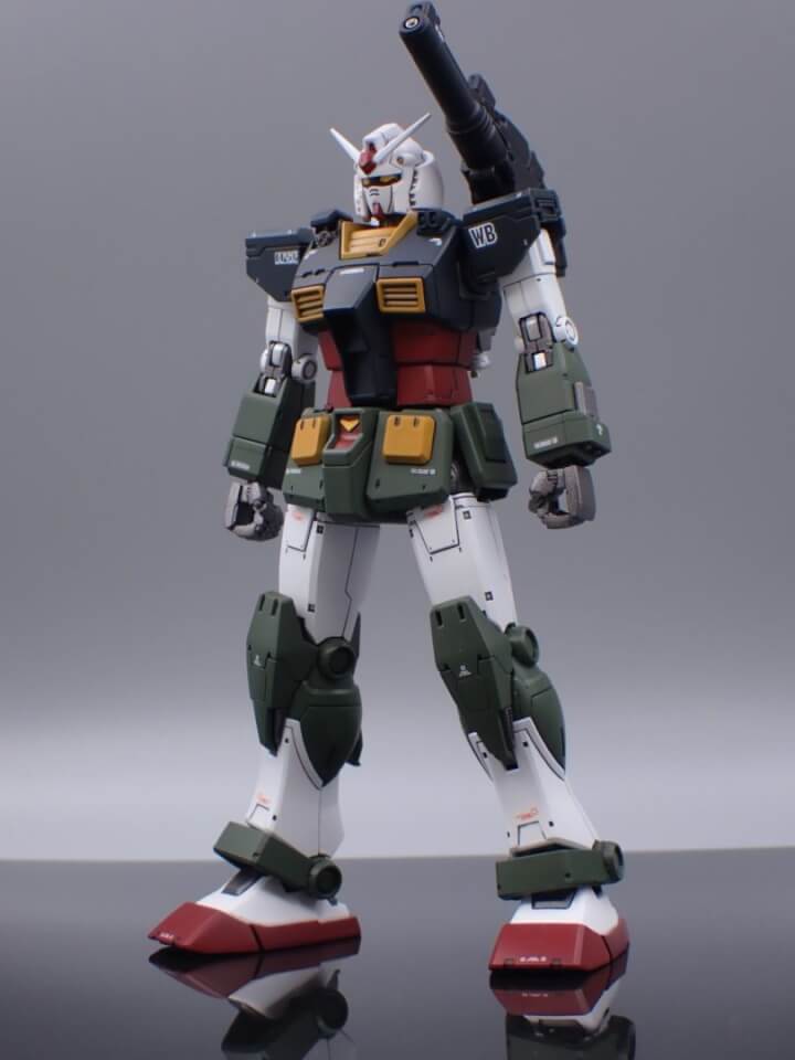 Hg Rx78 2 ｏｒｉｇｉｎ ガンダムをリアルタイプカラーに全塗装してみた ワクガン