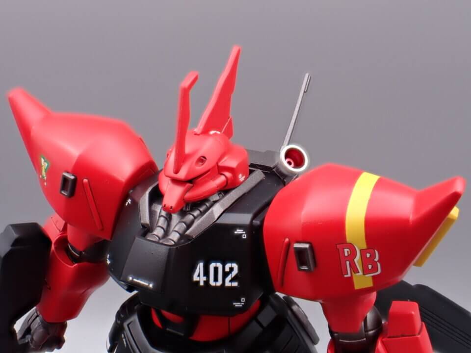 ＨＧＵＣ ゲルググＪ ジョニーライデン機に全塗装してみた！合わせ目けしや段落ち箇所は？ ｜ ワクガン！