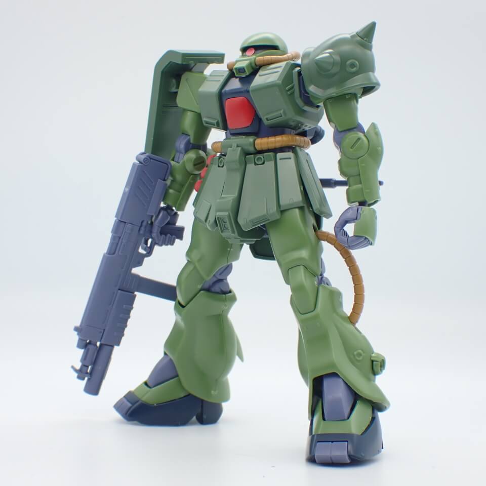 ガンプラレビュー Hgucザク 改 合わせ目 製作時間 ワクガン