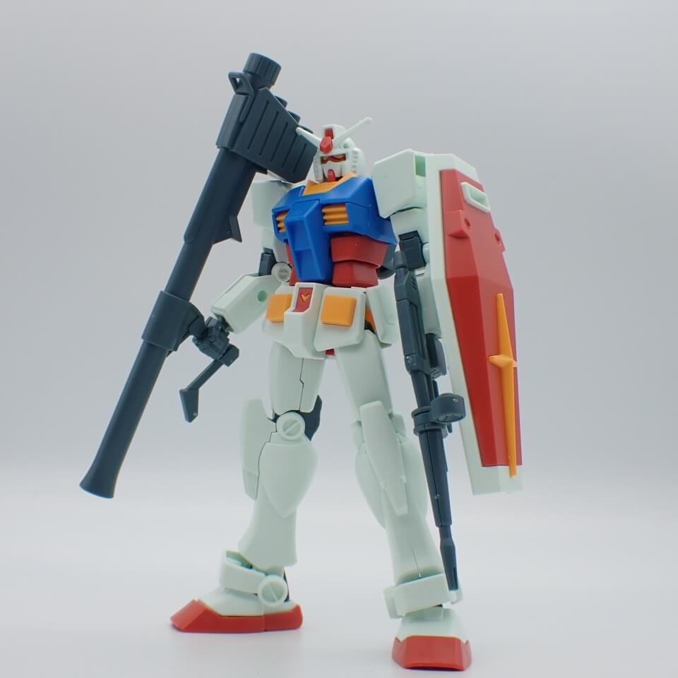 ガンプラレビュー！EG RX78-2 ガンダム フルウェポンセット 合わせ目、製作時間 ｜ ワクガン！