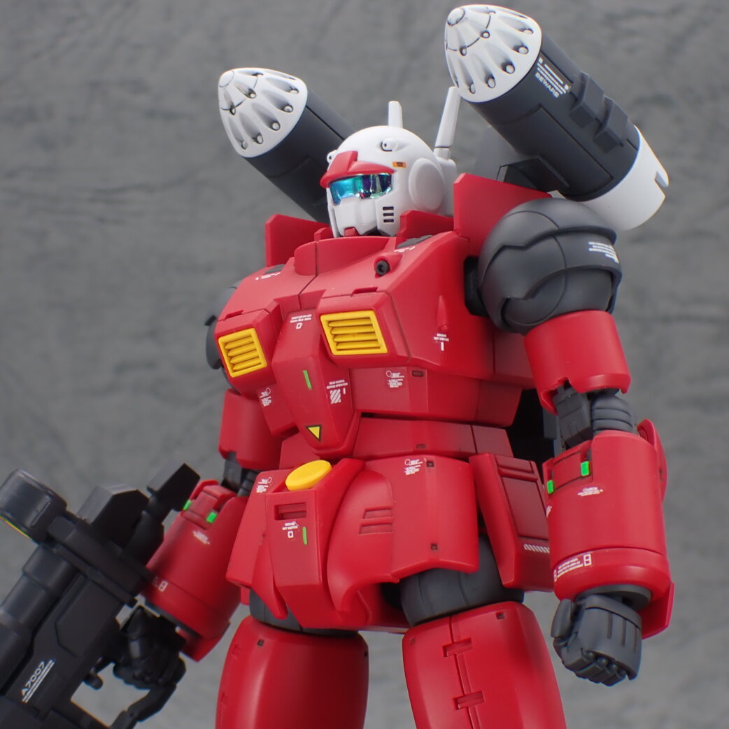 幅広type HG ガンキャノン ククルスドアン版 ガンプラ 全塗装 完成品